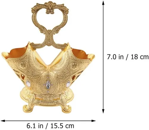 Vista 3 de Zerodeko Estante de almacenamiento de tenedor de cuchillos de metal para fiestas, utensilios para cubiertos, soporte organizador de encimera