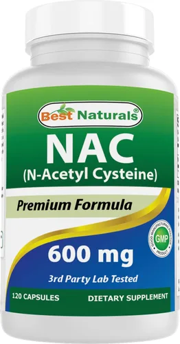Vista 8 de Best Naturals NAC - N acetil cisteína 600 mg 250 cápsulas - n acetil cisteína - Potente antioxidante