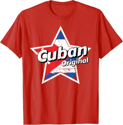 Vista 38 de Camisa Cubano Original Camisa Bandera de Cuba Camiseta Cubano, Negro