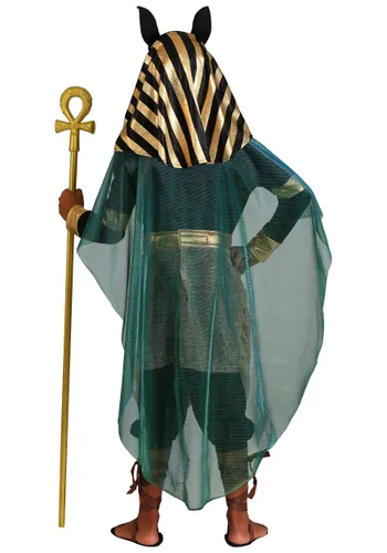 Vista 3 de Disfraz de Anubis para Niño Multicolor