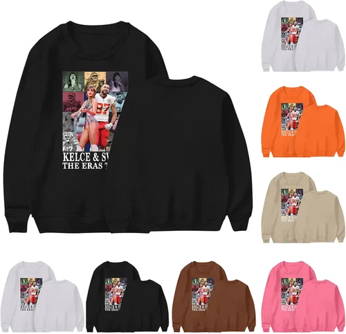 Vista 2 de Sudadera con cuello redondo y cuello redondo, estilo 1989, para adolescentes, niñas, ropa de concierto