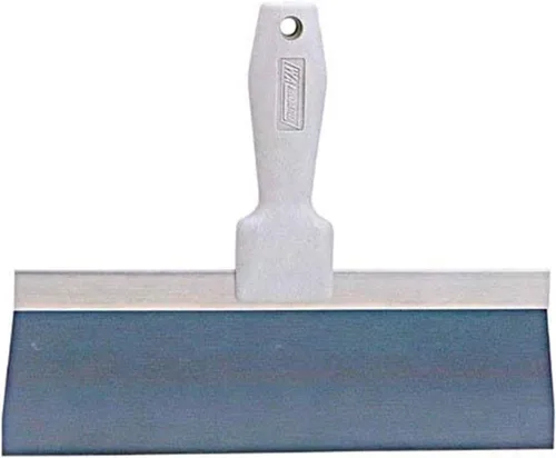 Vista 8 de WAL-BOARD TOOLS Cuchillo de cinta para paneles de yeso, acero azul de 6 pulgadas, ensamblado en Estados Unidos Yellow plastic handle taping knife