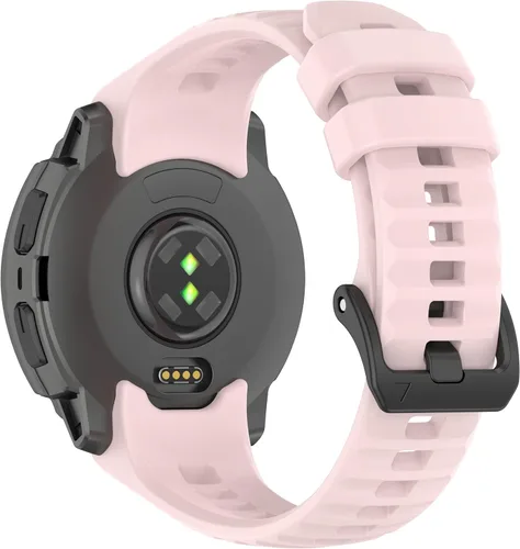 Vista 13 de Correas de Repuesto para Relojes Garmin Instinct, Correa de Silicona Suave Compatible con Garmin Instinct 2/Solar/Tactical Verde militar