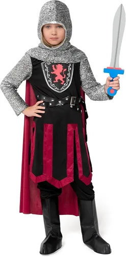 Vista 4 de Spooktacular Creations Disfraz de caballero medieval para niño