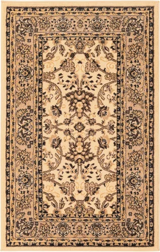 Vista 69 de Unique Loom Sialk Hill Collection - Alfombra de área - Washington (2 pies 2 pulgadas x 3 pies 1 pulgada, rectangular, marrón/negro)