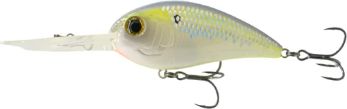 Vista 11 de 6th Sense Crush Deep Diving Crankbait - Señuelo de pesca de alta calidad en aguas profundas con detalles 3D, ganchos de níquel negro afilados