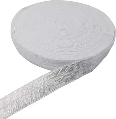 Vista 19 de Cinta elástica plegable de 10 yardas (beige, 5/8 pulgadas)