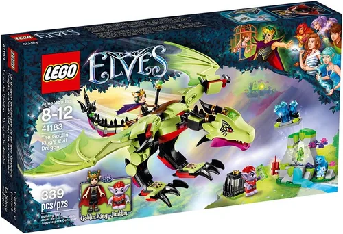 Vista 5 de LEGO Elfos El Dragón Maligno del Rey Duende 41183 Kit de construcción (339 piezas)