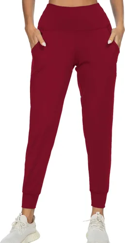 Vista 50 de Kcutteyg - Pantalones deportivos con bolsillos para mujer, diseño suave, ligero y de secado rápido, para entrenamiento, gimnasia, yoga y correr