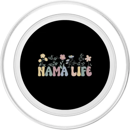 Vista 2 de Nama Life Nama Grandmother Groovy Nama Grandma PopSockets MagSafe PopGrip for iPhone