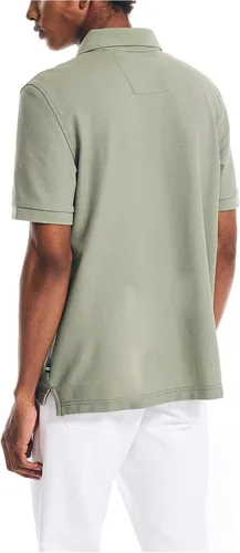Vista 3 de Nautica Polo de cubierta de rendimiento de ajuste clásico fabricado de forma sostenible para hombre