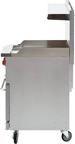 Vista 5 de Iron Range Rango IR-6B24RG, 60" 276,000 BTU, Acero Inoxidable