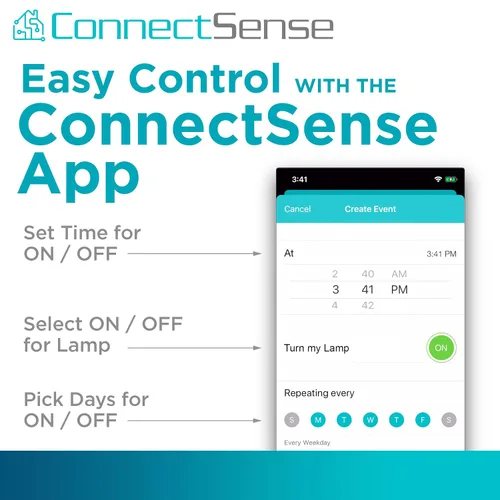 Vista 4 de EZ - Enchufe inteligente inalámbrico para control remoto de luces y dispositivos eléctricos dondequiera que estés, funciona con la aplicación
