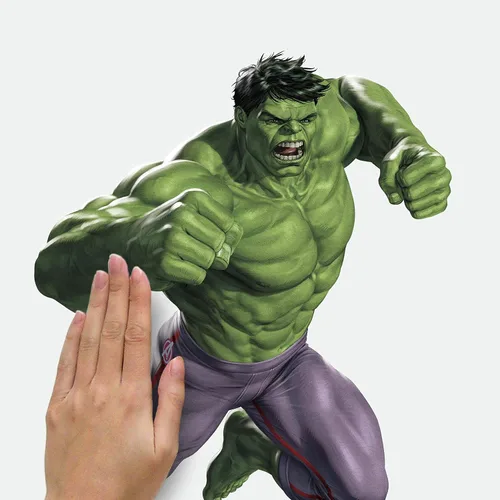 Vista 5 de RoomMates Marvel Classic Avengers - Calcomanías de pared para despegar y pegar, RMK4289SCS