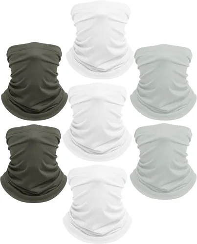 Vista 13 de Xeoxarel Neck Gaiter, 7 Pack Cooling UV Protection, Bandana Face Mask Scarf for Men and Women