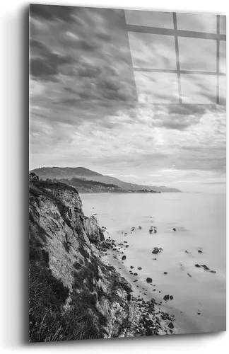Vista 2 de Epic Art 'Carpinteria Bluffs III' by Chris Moyer, Acrylic Glass Wall Art, 12"x16