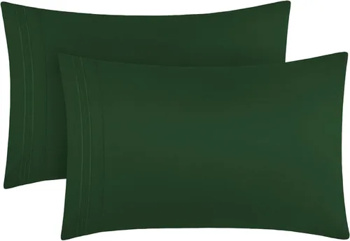 Vista 29 de Mellanni Fundas de almohada de lujo, extrasuaves, refrescantes, fundas de almohada de 12 piezas de la colección icónica, cierre de sobre