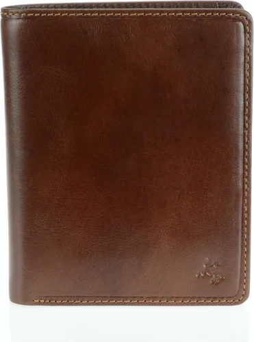 Vista 6 de VISCONTI Tuscany Colection Matteo TSC49 - Cartera de piel auténtica con bloqueo RFID seguro, Negro -, Billetera para efectivo y tarjeta