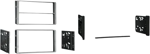 Vista 4 de Metra 95-5600 Kit de instalación doble DIN para vehículos Ford/Mazda/Mercury 1995-2008, negro