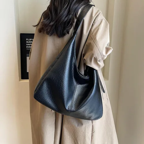 Vista 2 de ONE2MAY Bolso de mano para mujer, bolso de mano vintage, bolso de hombro, bolsas hobo con asa superior, bolso de hombro de gran