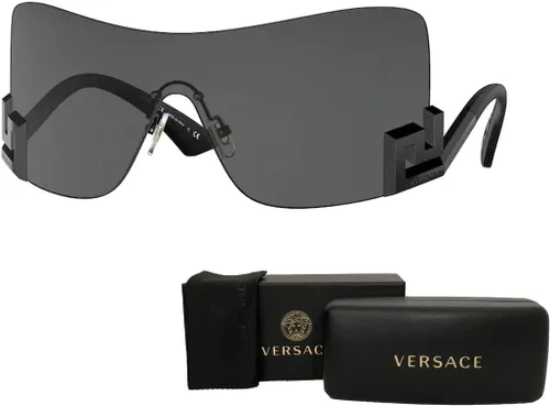 Vista 3 de Versace VE2240 Irregular Sunglasses for Women + BUNDLE With Designer iWear Eyewear Kit