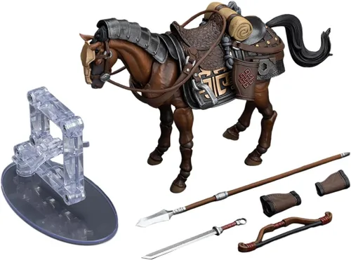 Vista 5 de JOYTOY Figuras de acción 1/18 Fuente oscura JiangHu Northern Hanland Empire Colección de caballos blindados Modelos Regalo