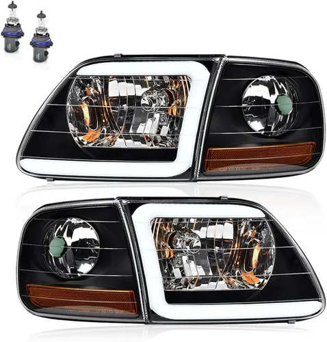 Vista 12 de PIT66 Conjunto de faros LED para F150 2004-2008, Lincoln Mark LT 06-08