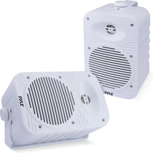Vista 15 de Pyle USA - Par de altavoces Bluetooth para interiores y exteriores, sistema de altavoces de rango completo de 2 vías de 300 W, doble impermeable, 4