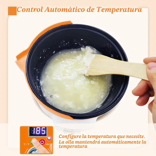 Vista 5 de Ksedcon Derretidor de cera digital para hacer velas con temperatura