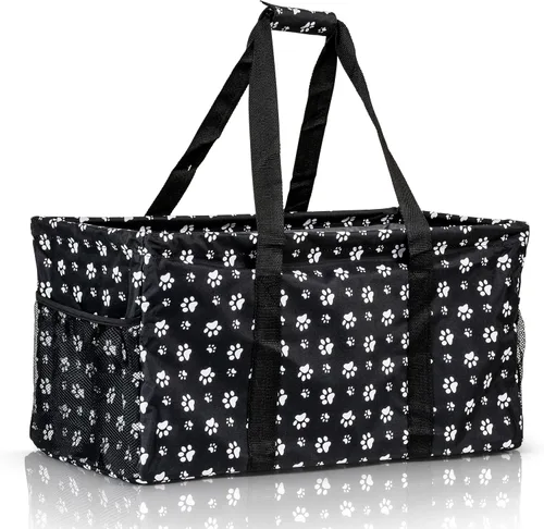 Vista 11 de Bolsa de utilidad extra grande de Lucazzi - Bolsa de playa grande plegable sobredimensionada, excelente para la piscina con marco resistente