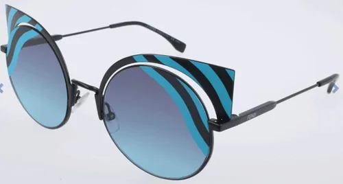 Vista 2 de Fendi Gafas de sol Hyposhine para mujer turquesaazul aguamarina talla única