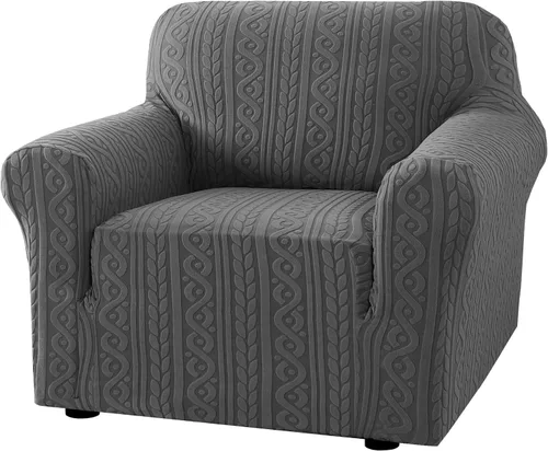 Vista 20 de H.VERSAILTEX - Fundas de silla de 1 pieza, fundas elásticas para sofá lavables, antideslizantes, suaves, para mascotas, fundas para sofá de mejora
