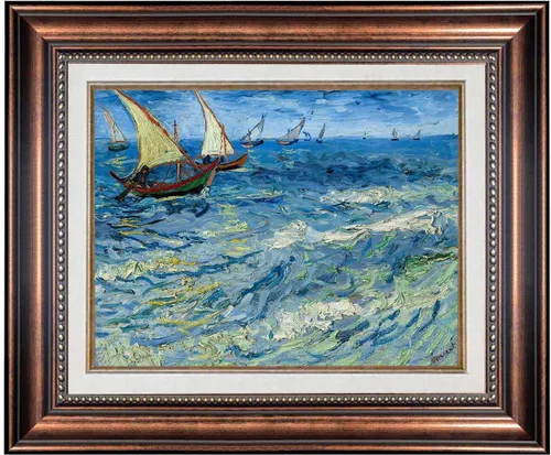 Vista 66 de ELITEAART- La noche estrellada por Vincent Van Gogh, pintura al óleo, reproducción de pintura al óleo, impresión en lienzo giclée, tamaño marcado