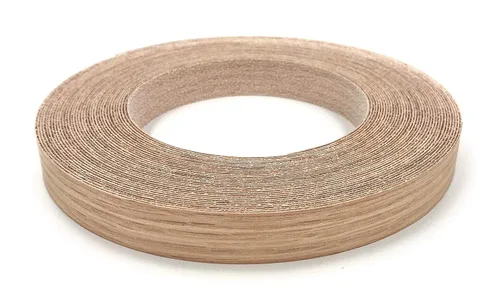 Vista 14 de Edge Supply Birch Rollo de 1-1/2 pulgadas x 25 pies – Cinta de chapa de madera prepegada para planchar – Cinta de borde de chapa de madera