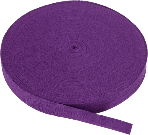 Vista 107 de PATIKIL Cinta de sarga de algodón de 1 pulgada, 50 yardas, cinta de algodón, cinta de encuadernación al bies, cinta de espiga para costura, Verde