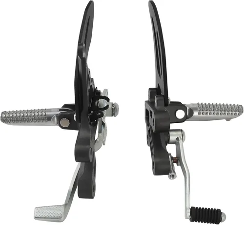 Vista 2 de TCT-MOTORPARTS Soporte de pedales de descanso para conductor delantero para YAMAHA YZF-R7 YZF R7 2022-2024