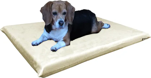 Vista 18 de Dogbed4less Cama para perros de espuma viscoelástica de gel para mascotas pequeñas a medianas y grandes con cubierta interna impermeable, nailon