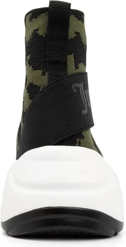 Vista 3 de Juicy Couture Zapatos deportivos de moda para mujer, zapatos de tenis blancos, zapatos gruesos, zapatos para caminar