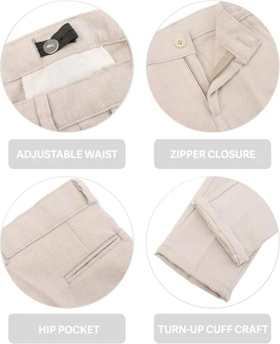 Vista 3 de Lilax Traje formal para niños de 4 piezas, chaleco, pantalones y corbata