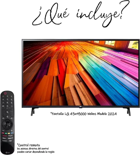 Vista 3 de LG 43" UT8000 Series LED 4K UHD Smart webOS TV 43UT8000AUA