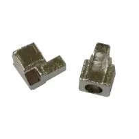Vista 2 de Mcbazel Metal Alloy LR Left Right Slider Buckle Lock Set for Nintendo Switch NS Right Joy-Con Controller Replacement Repair Spare Parts