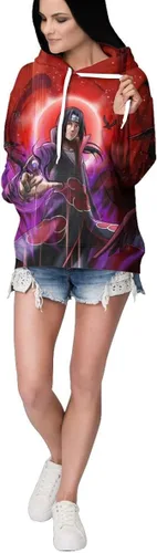 Vista 4 de Pgydyd Unisex Anime Hoodie Cosplay Sweatshirt Long Sleeve Pullover 3d Printing Hoodies
