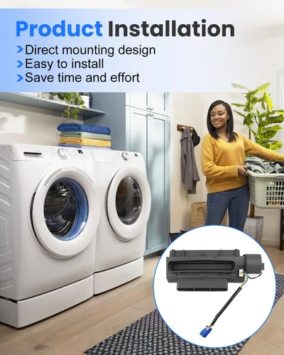 Vista 5 de WH16X29509 Amortiguador de ventilación para lavadora GE Kenmore Sears