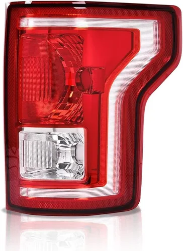Vista 10 de PIT66 Conjunto de halógeno de luz trasera compatible con Ford F150 SSV 2016-2017/compatible con F150 2015-2017 (submodelo: Lariat, XL, XLT)