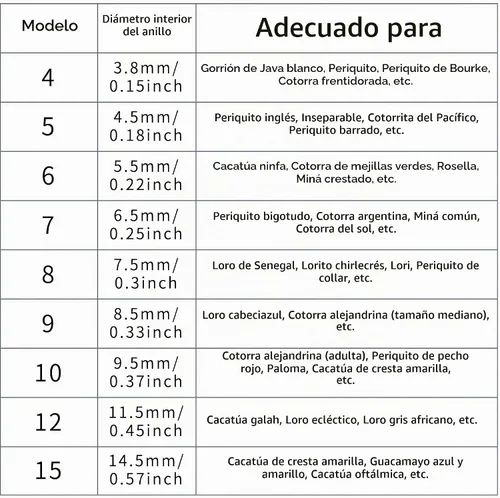 Vista 2 de Cadena de pie de pájaro cuerda de entrenamiento de acero inoxidable volador con correa de cuero para muñeca de loro al aire libre, anillo