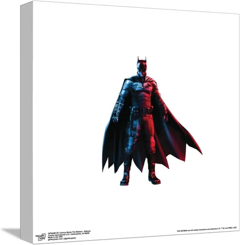 Vista 11 de Gallery Pops DC Comics The Batman - Arte de pared de Batman, versión enmarcada negra, 12 x 12 pulgadas