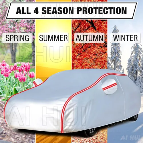 Vista 6 de Funda impermeable para automóvil, compatible con Toyota Supra MK5 (2020-2023), funda impermeable para todo tipo de clima, cubierta exterior completa