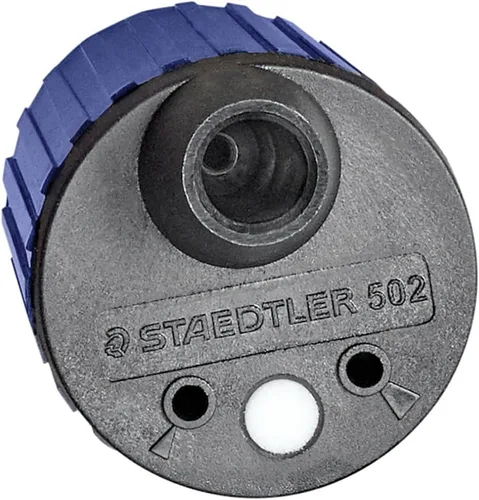 Vista 3 de Staedtler Mars Puntador de lápices - Sacapuntas mecánico de precisión con parada automática para lápices de 0.079 pulgadas - Acción giratoria