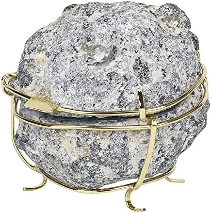 Vista 6 de BYVUTE Caja de anillos de geoda, joyero organizador con soporte dorado para exhibición, propuesta, compromiso, ceremonia de boda, regalo