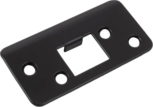 Vista 6 de Stone Harbor Hardware Jamb Saver Strike Plato, 1-7/8" x 3-5/8", 2-1/4" de centro a centro, latón antiguo